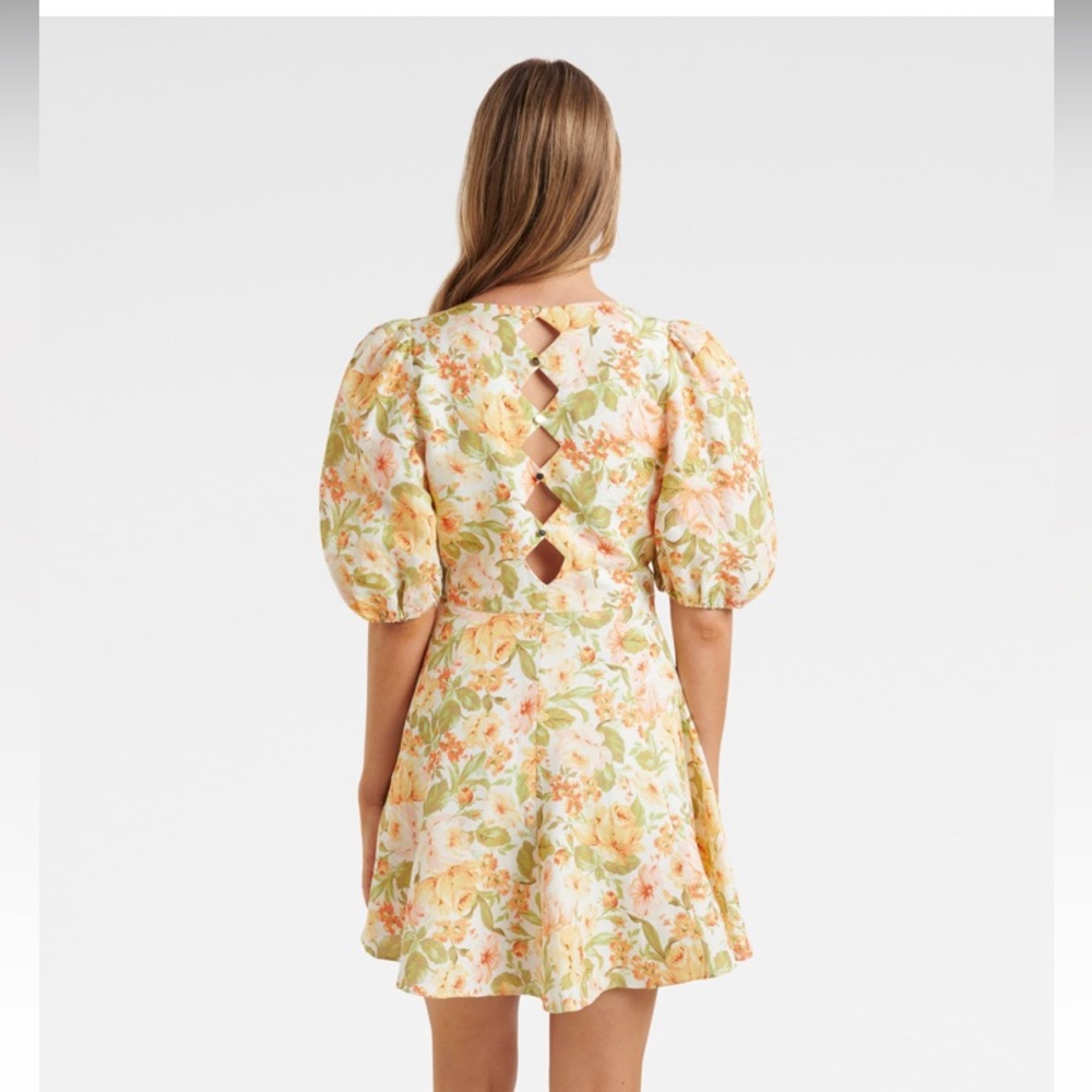 Forever New - Noelle Diamond Back Mini Dress - Picture 4 of 10